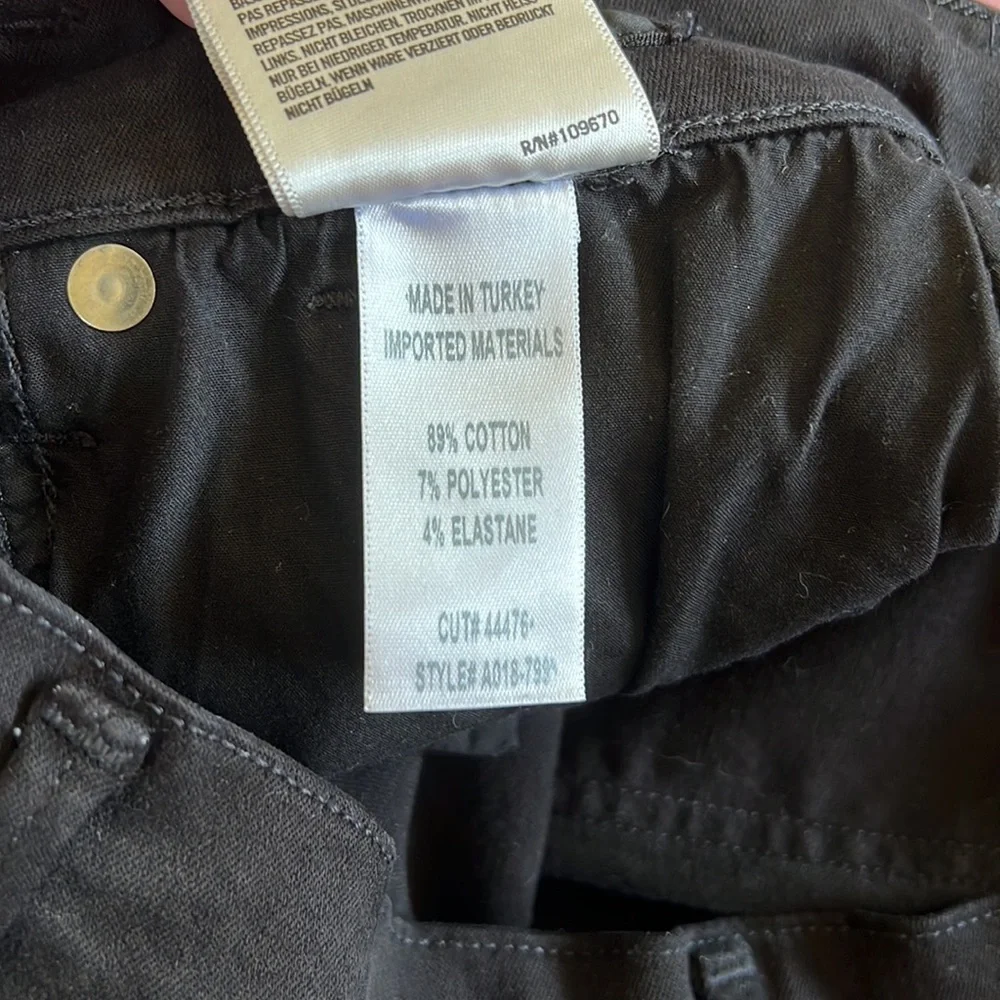 AGOLDE Black Skinny Jeans - Mid-rise - Picture 9 of 11